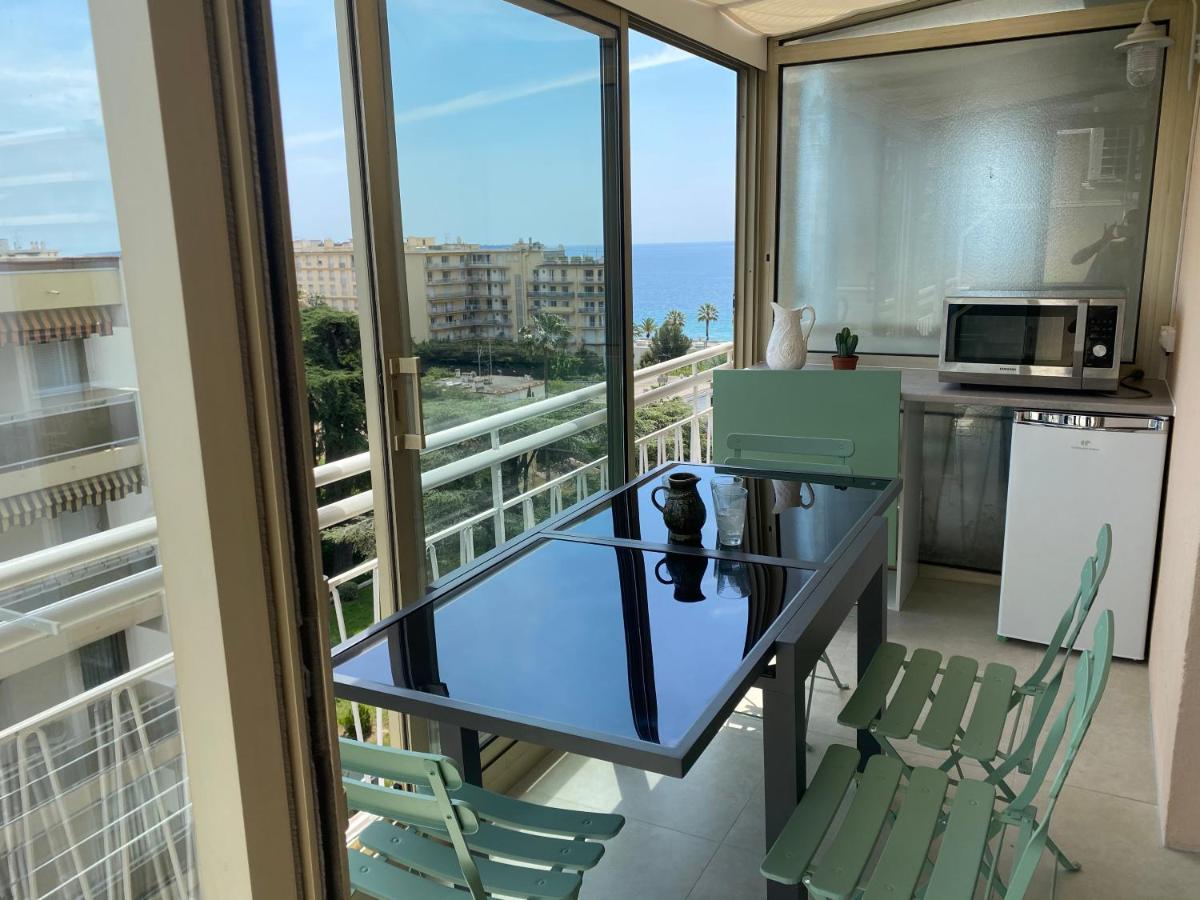 Appartement Rooftop, Premiere Ligne, Vue Mer, 50M De Plage Du Midi Канни Екстер'єр фото