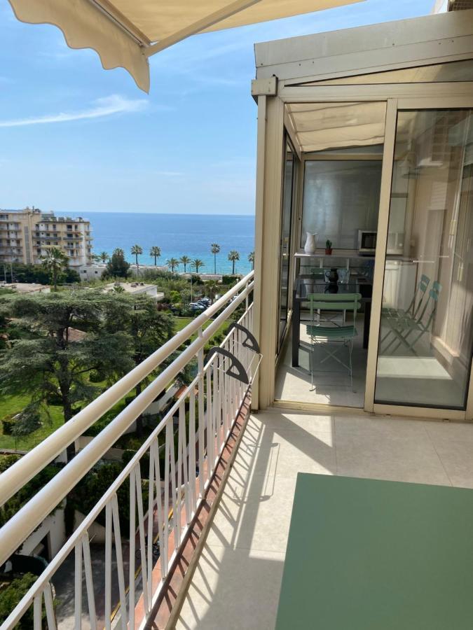 Appartement Rooftop, Premiere Ligne, Vue Mer, 50M De Plage Du Midi Канни Екстер'єр фото